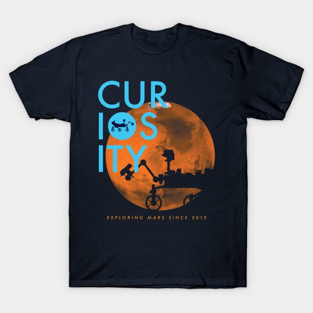 CURIOSITY T-Shirt by CosmoQuestX